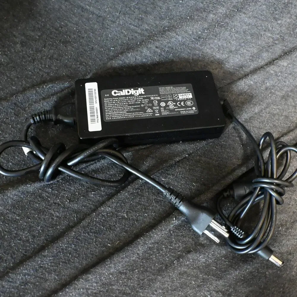 CalDigit FSP180-ACAN3 OEM Power Supply Cord (for Thunderbolt 3 Dock TS3)